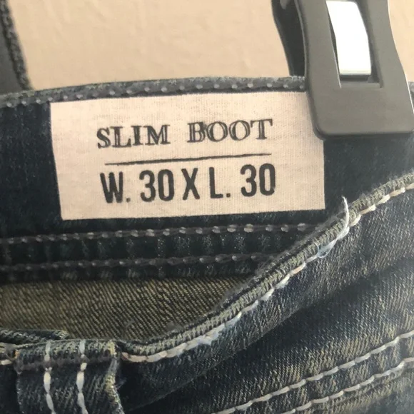 Women's Blue Jeans - Picture 3 of 6